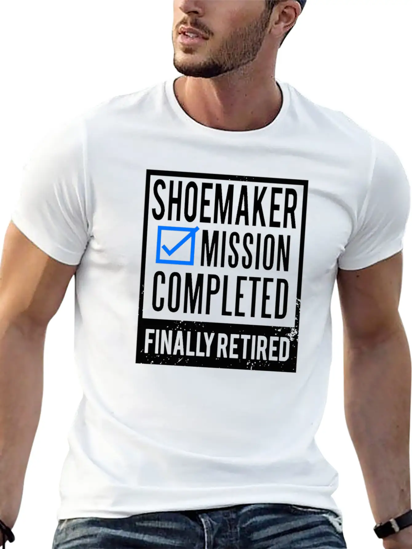 Retirement - Retired Shoemaker Essential Unisex Summer Tee – Soft Cotton Casual Fit