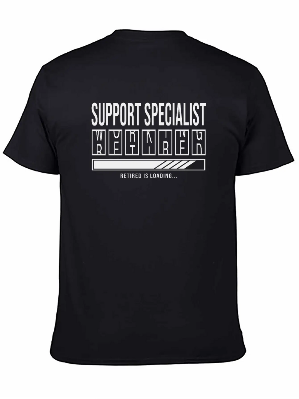 Retirement - Retired Support-Specialist Unisex Casual T-Shirt – Clean Design For Daily Comfort