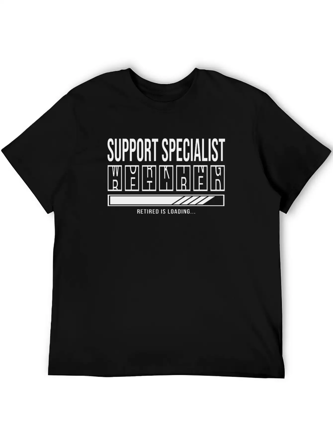 Retirement - Retired Support-Specialist Unisex Casual T-Shirt – Clean Design For Daily Comfort