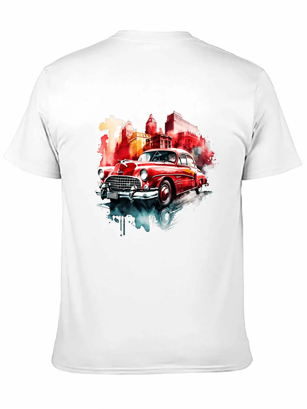 RETRO CAR Relaxed Everyday Tee – Lightweight And Durable Cotton