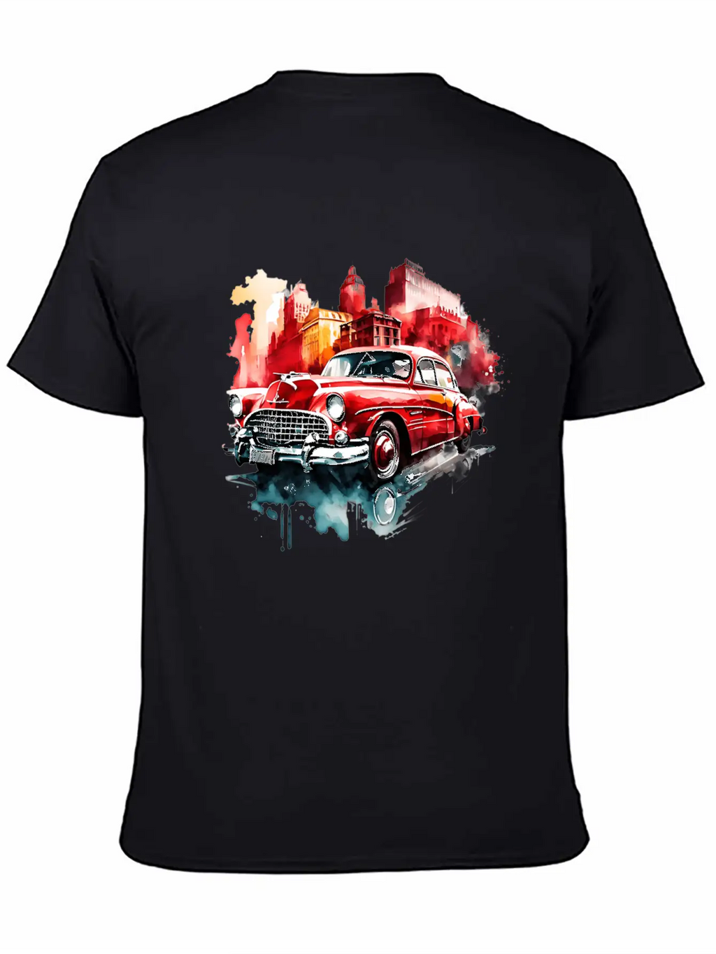 RETRO CAR Relaxed Everyday Tee – Lightweight And Durable Cotton