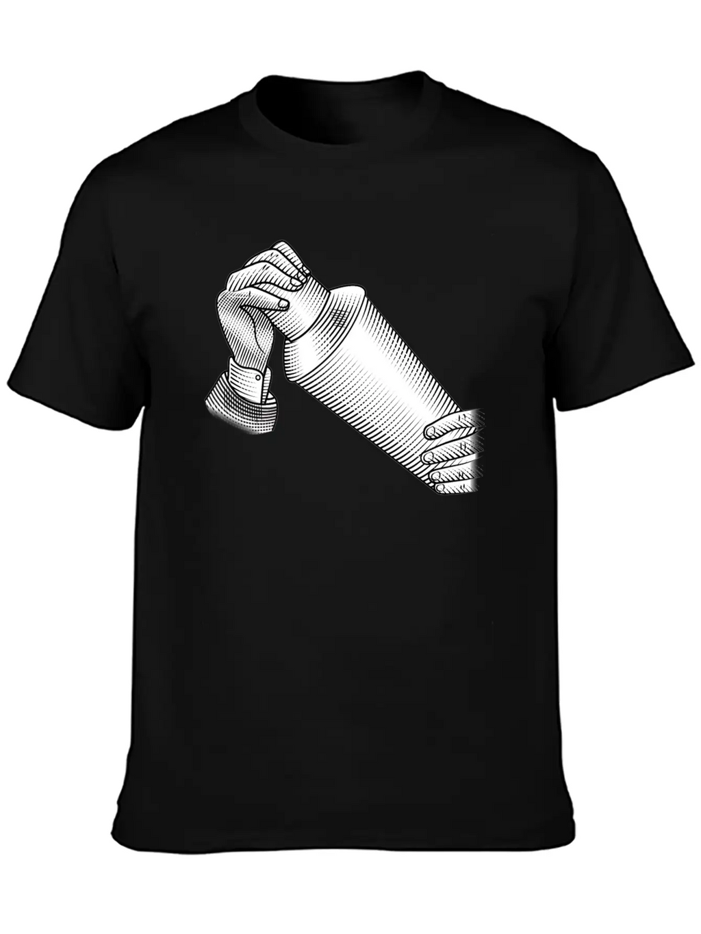 Retro Cocktail Shaker Classic Cotton Tee – Unisex Comfort For Any Season