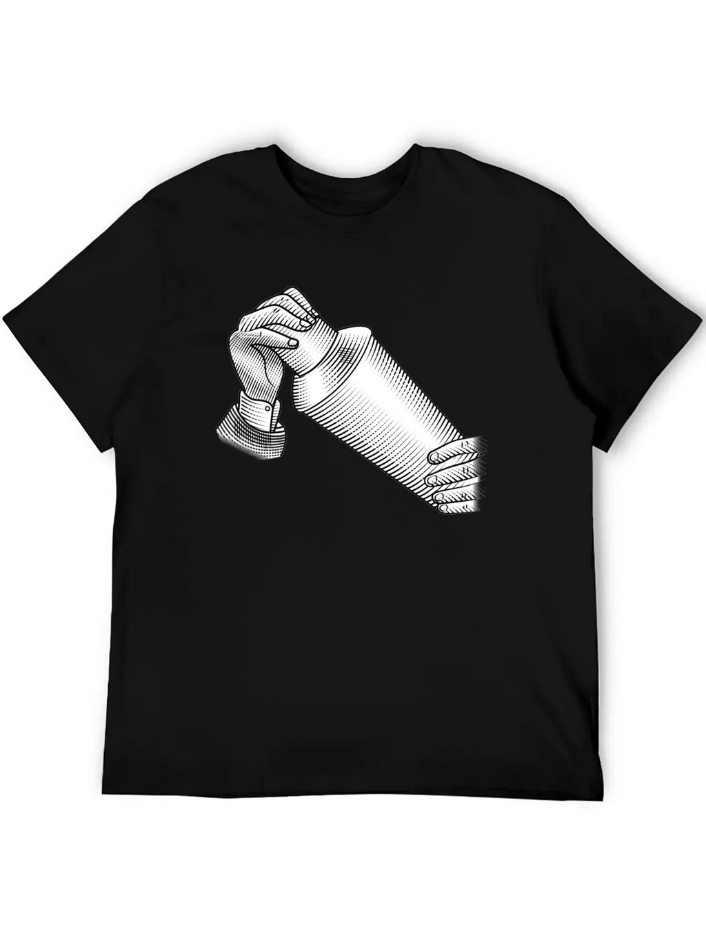 Retro Cocktail Shaker Classic Cotton Tee – Unisex Comfort For Any Season