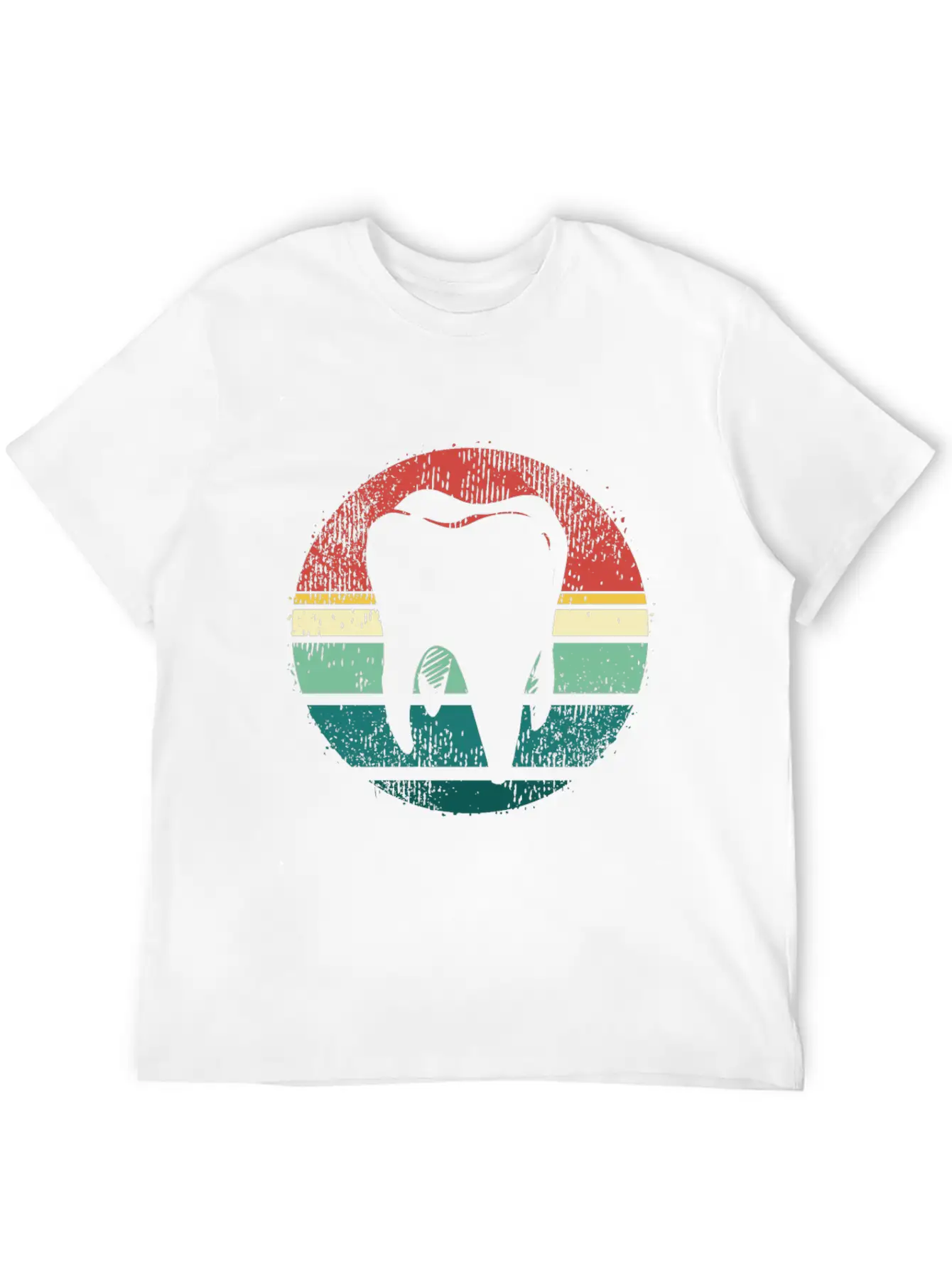 Retro Dentistry Dental Hygiene Dentist Modern Fit Casual T-Shirt – Clean And Versatile Design