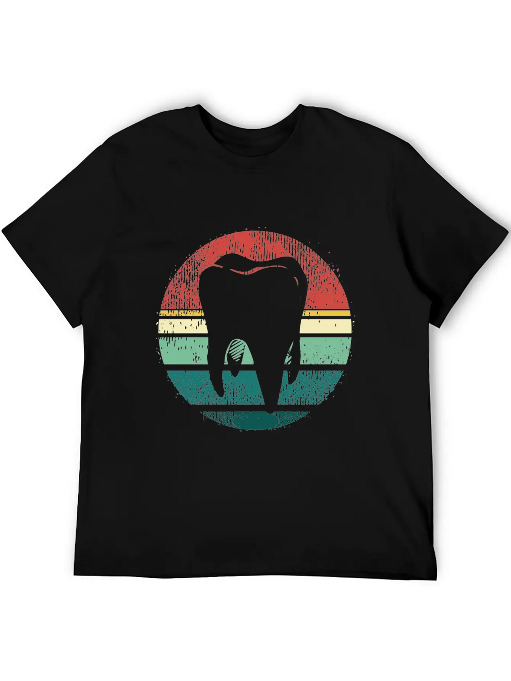 Retro Dentistry Dental Hygiene Dentist Modern Fit Casual T-Shirt – Clean And Versatile Design