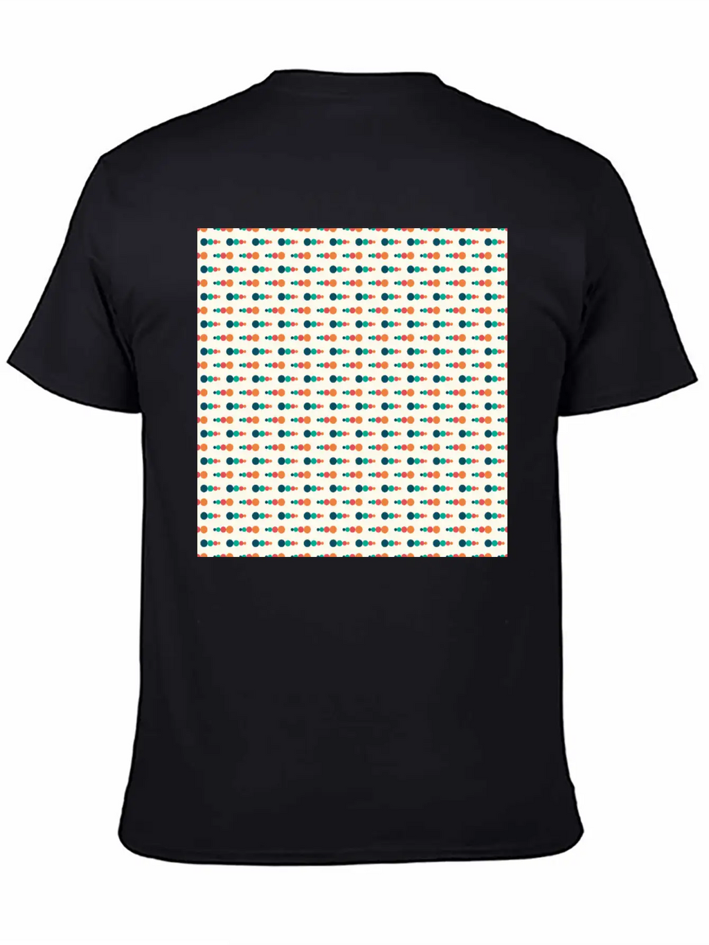 Retro Funky Style Modern Pattern Breathable Soft Cotton T-Shirt – Timeless Casual Look