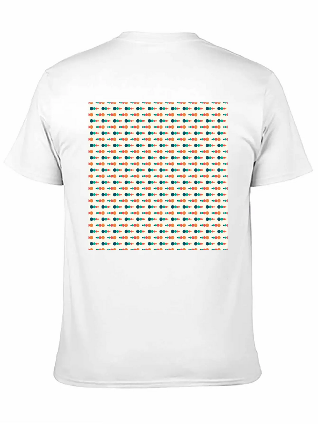 Retro Funky Style Modern Pattern Breathable Soft Cotton T-Shirt – Timeless Casual Look