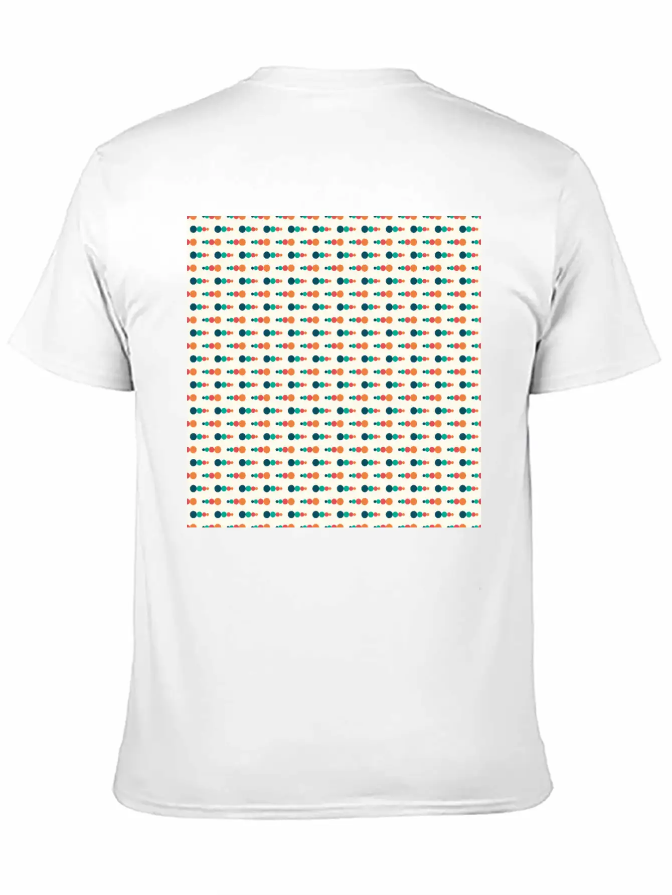 Retro Funky Style Modern Pattern Breathable Soft Cotton T-Shirt – Timeless Casual Look