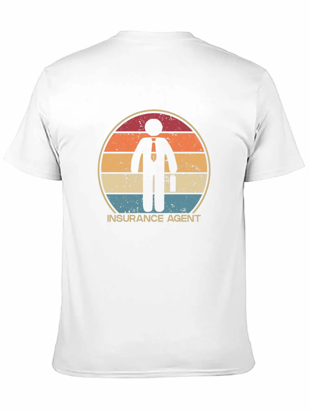 Retro Health Care Health Broker Life Insurance Stylish Everyday T-Shirt – Unisex Basic Cotton Tee