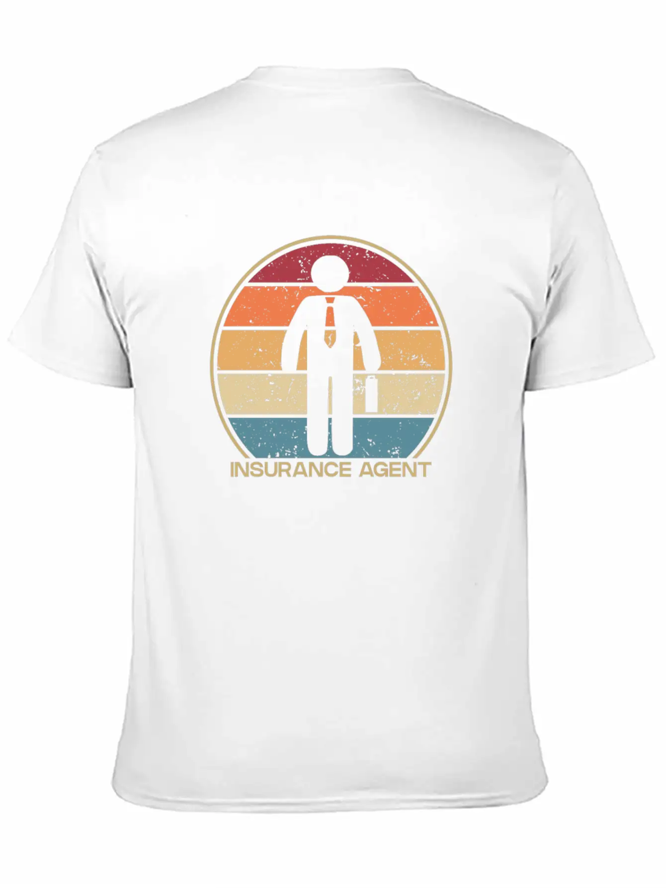 Retro Health Care Health Broker Life Insurance Stylish Everyday T-Shirt – Unisex Basic Cotton Tee