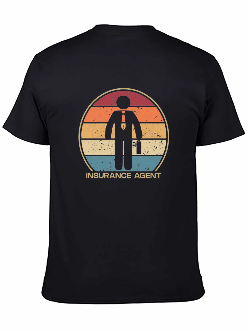 Retro Health Care Health Broker Life Insurance Stylish Everyday T-Shirt – Unisex Basic Cotton Tee