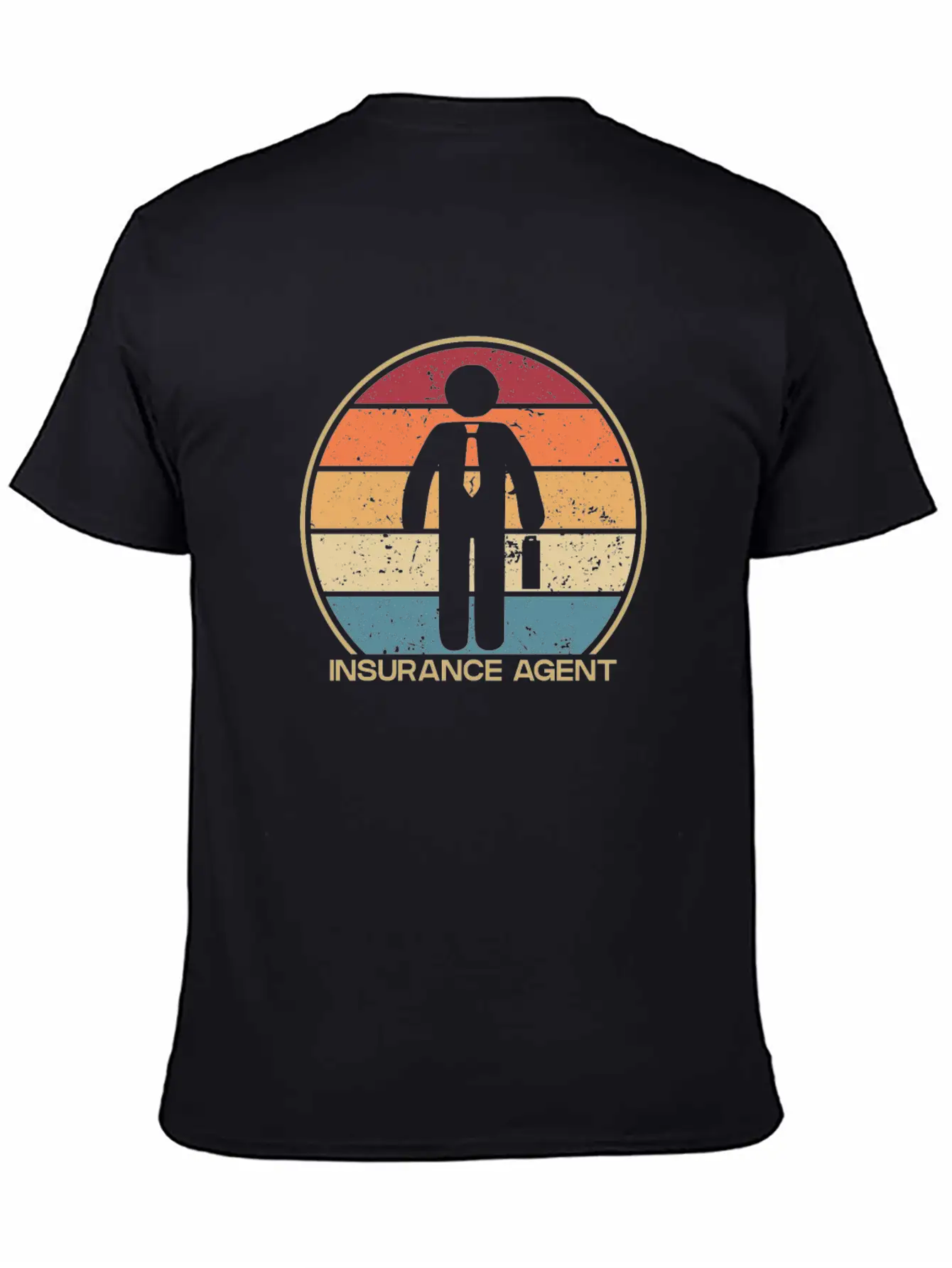 Retro Health Care Health Broker Life Insurance Stylish Everyday T-Shirt – Unisex Basic Cotton Tee