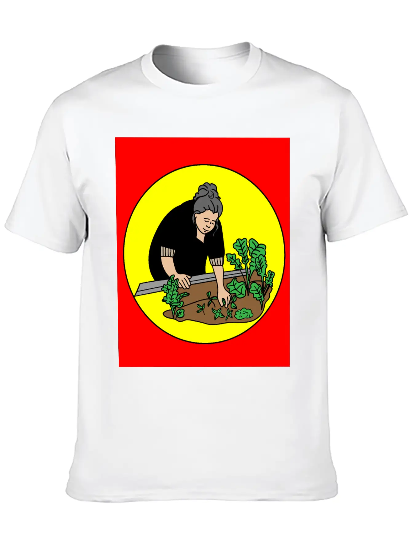 Retro Hobby Gardener Garden Gardener Relaxed Everyday Tee – Lightweight And Durable Cotton