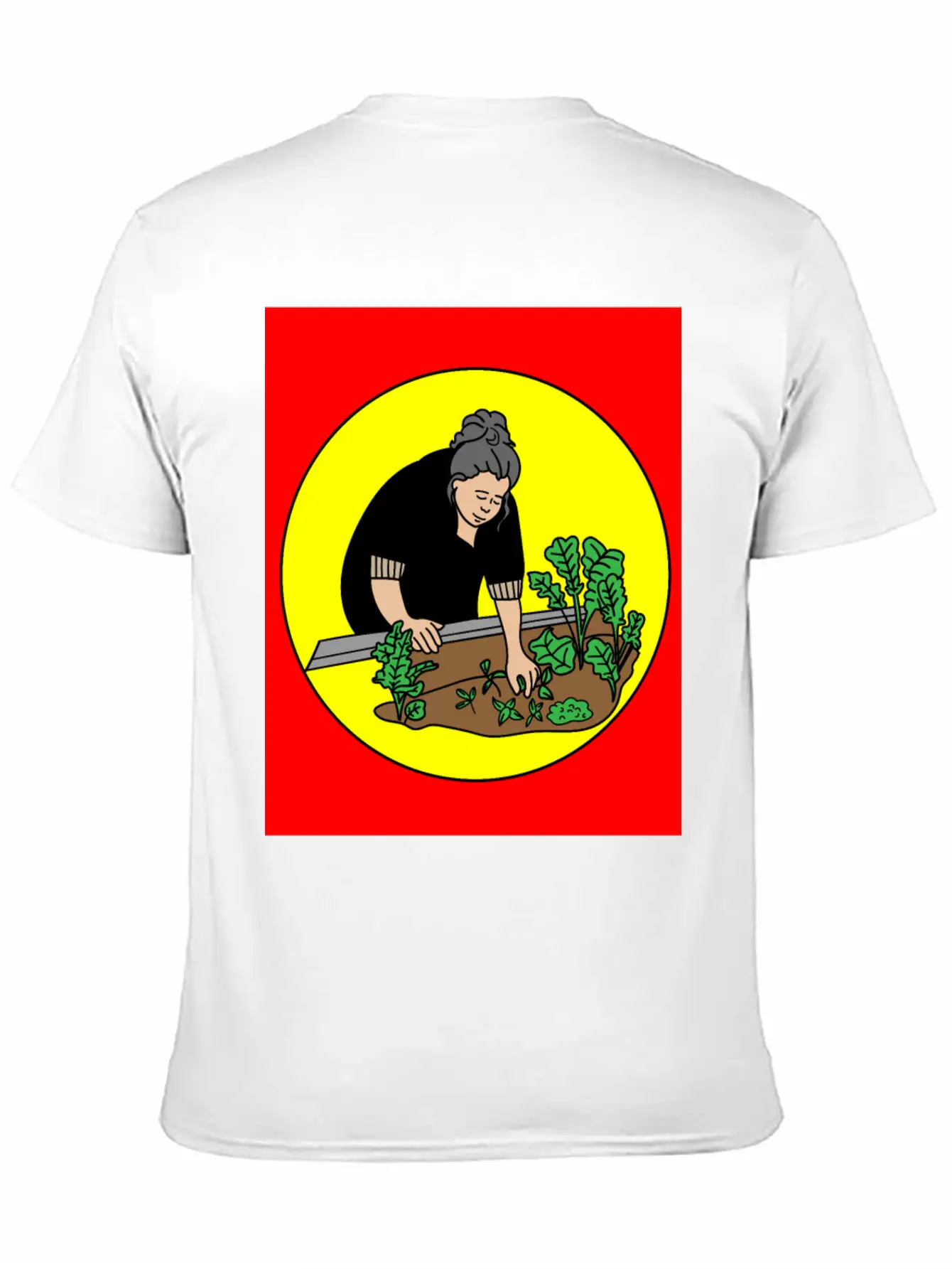 Retro Hobby Gardener Garden Gardener Relaxed Everyday Tee – Lightweight And Durable Cotton
