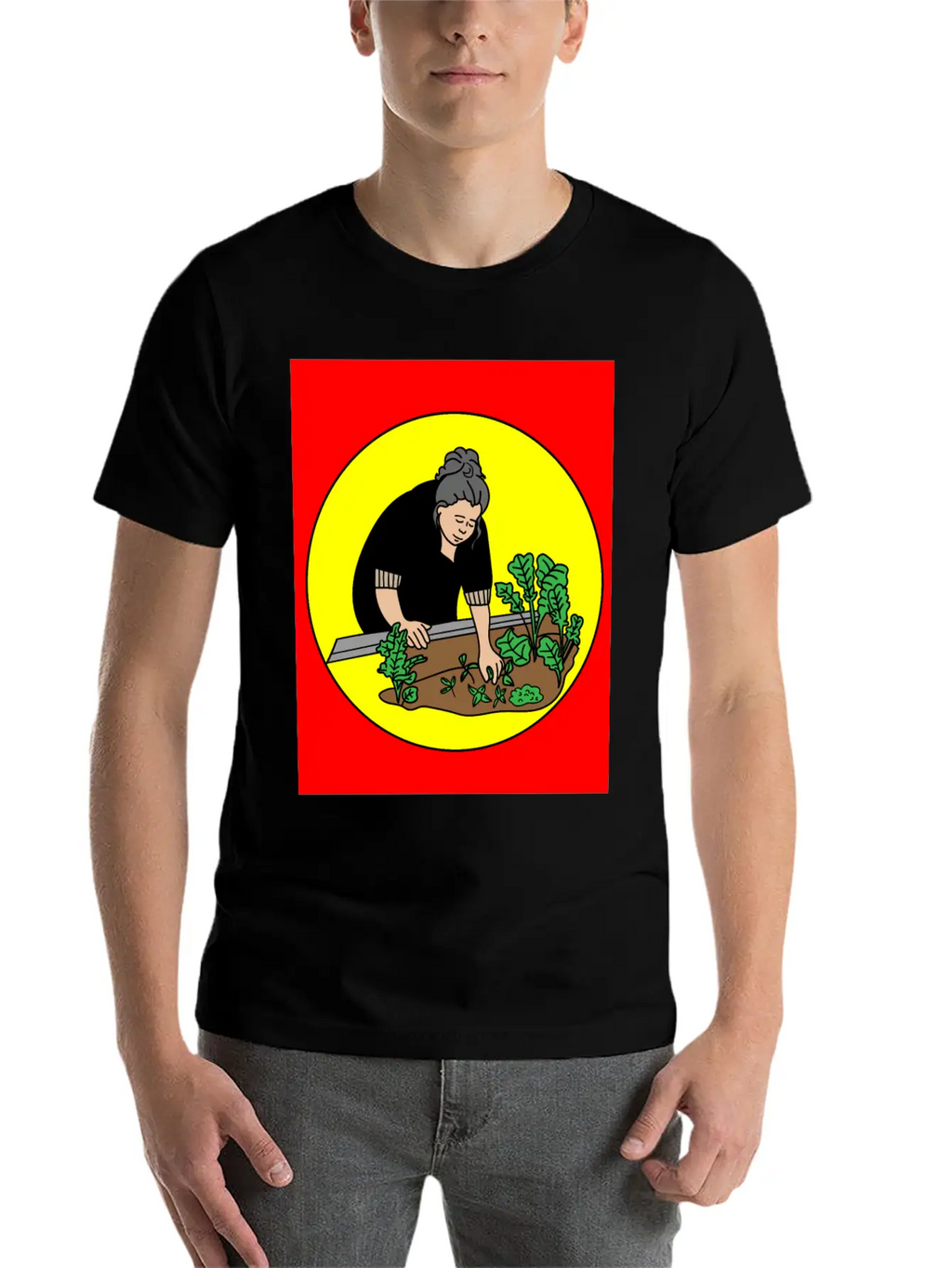Retro Hobby Gardener Garden Gardener Relaxed Everyday Tee – Lightweight And Durable Cotton