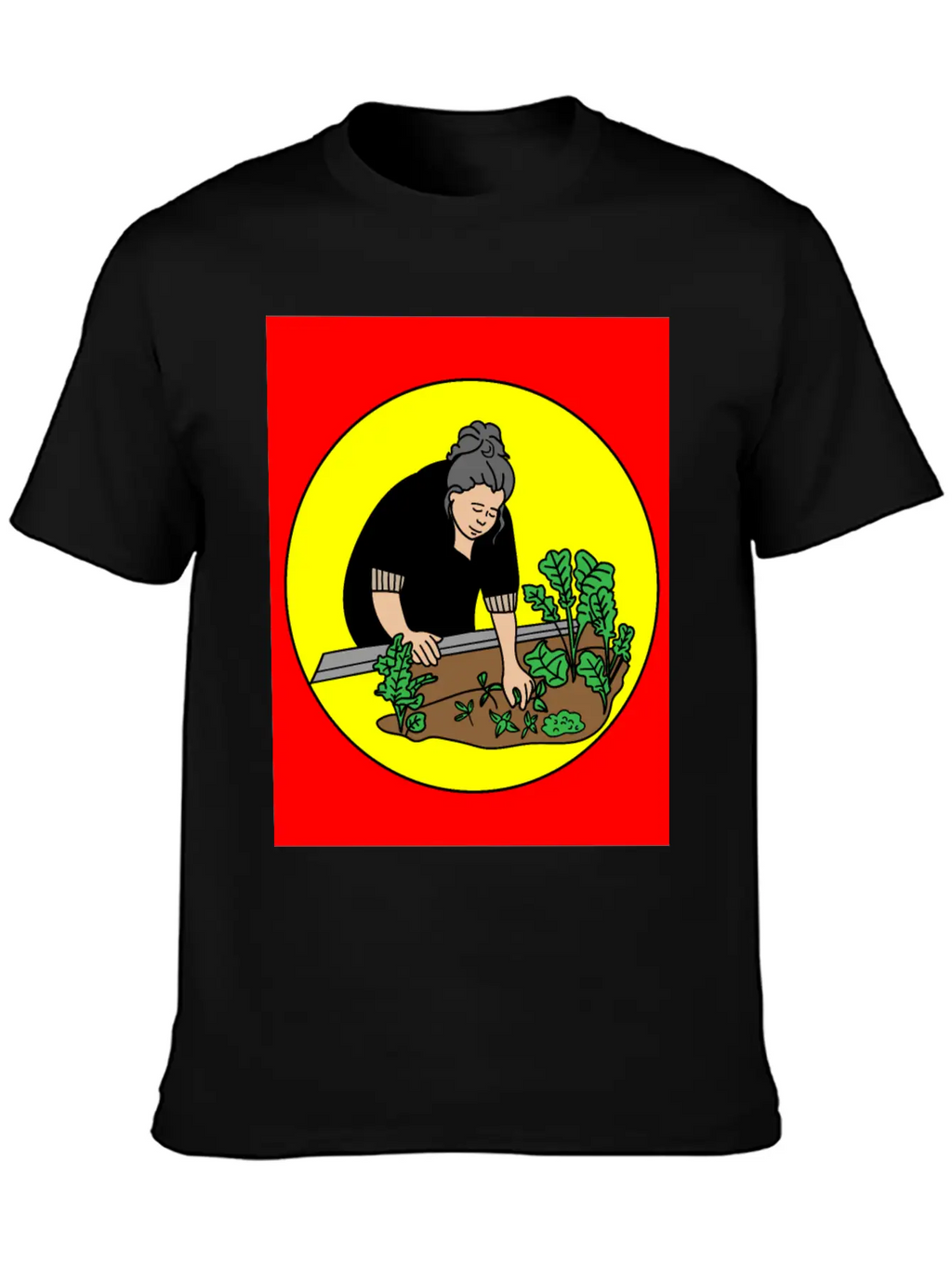 Retro Hobby Gardener Garden Gardener Relaxed Everyday Tee – Lightweight And Durable Cotton