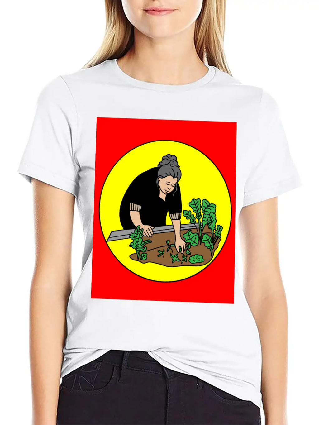Retro Hobby Gardener Garden Gardener Relaxed Everyday Tee – Lightweight And Durable Cotton