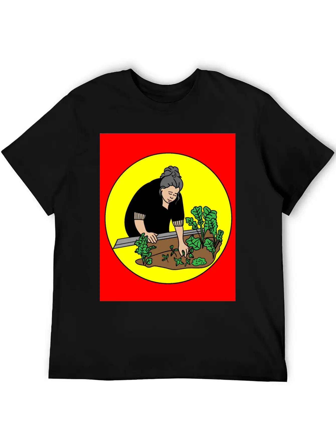 Retro Hobby Gardener Garden Gardener Relaxed Everyday Tee – Lightweight And Durable Cotton