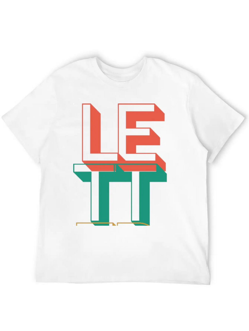 Retro Letter Breathable Soft Cotton T-Shirt – Timeless Casual Look