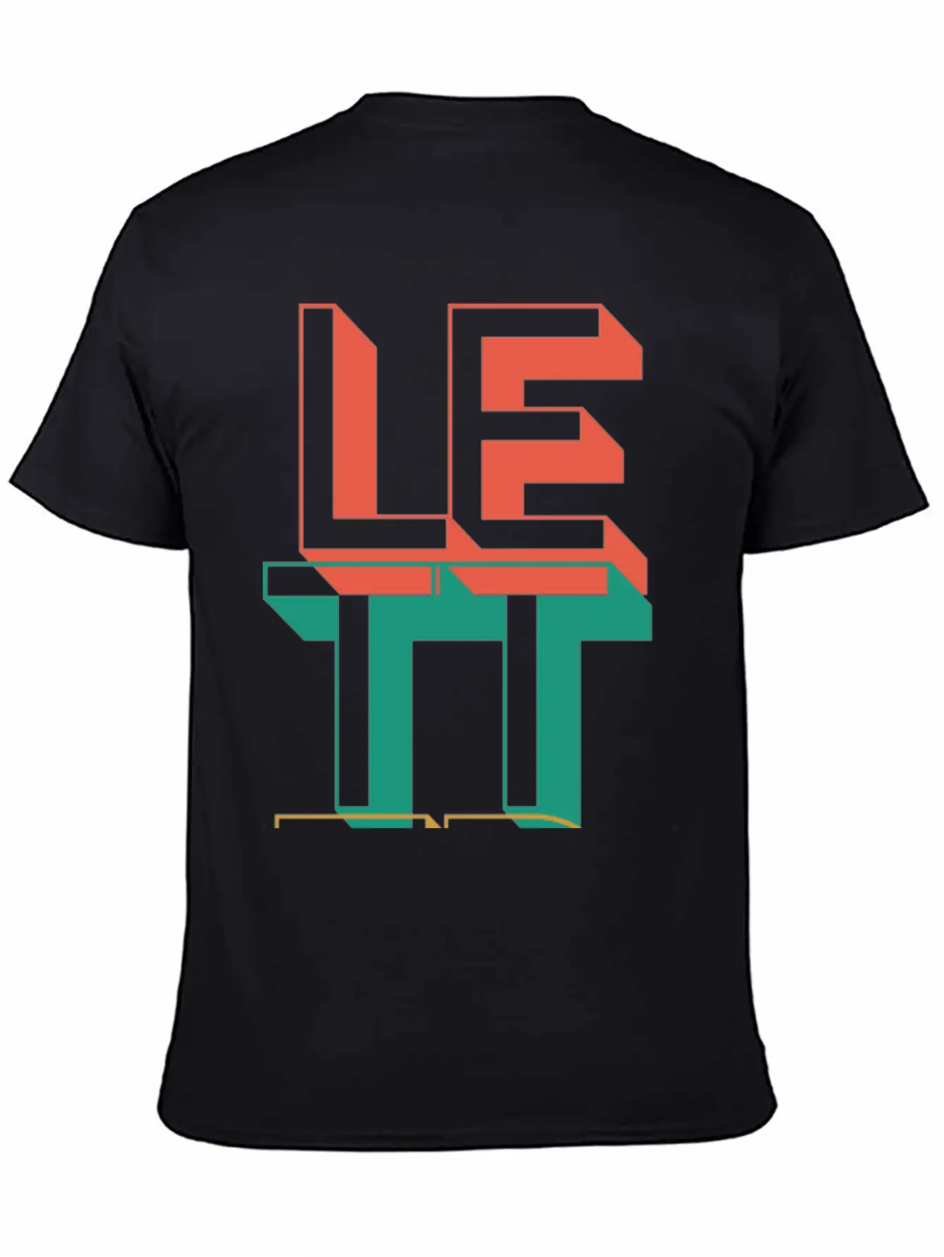Retro Letter Breathable Soft Cotton T-Shirt – Timeless Casual Look