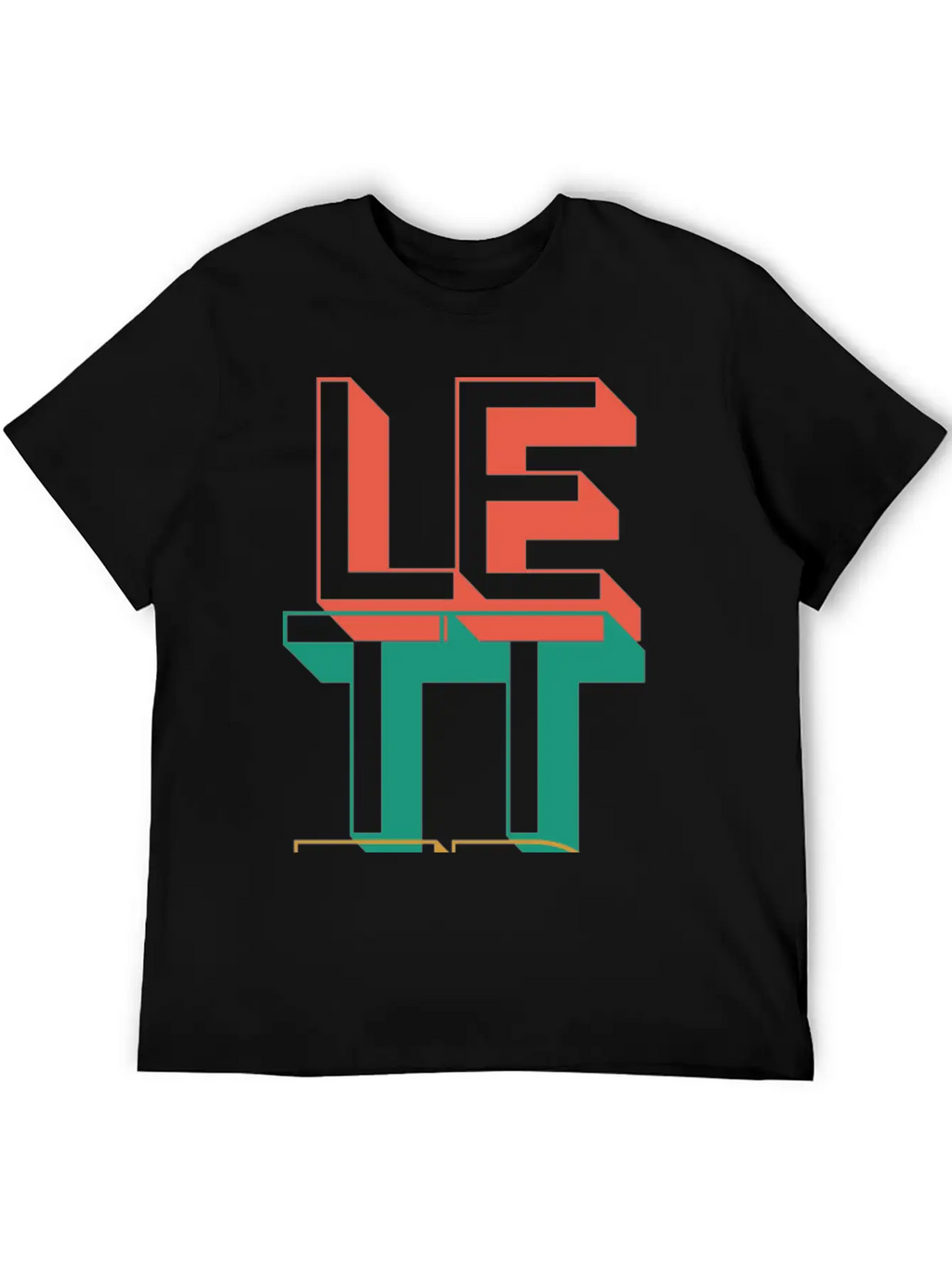 Retro Letter Breathable Soft Cotton T-Shirt – Timeless Casual Look