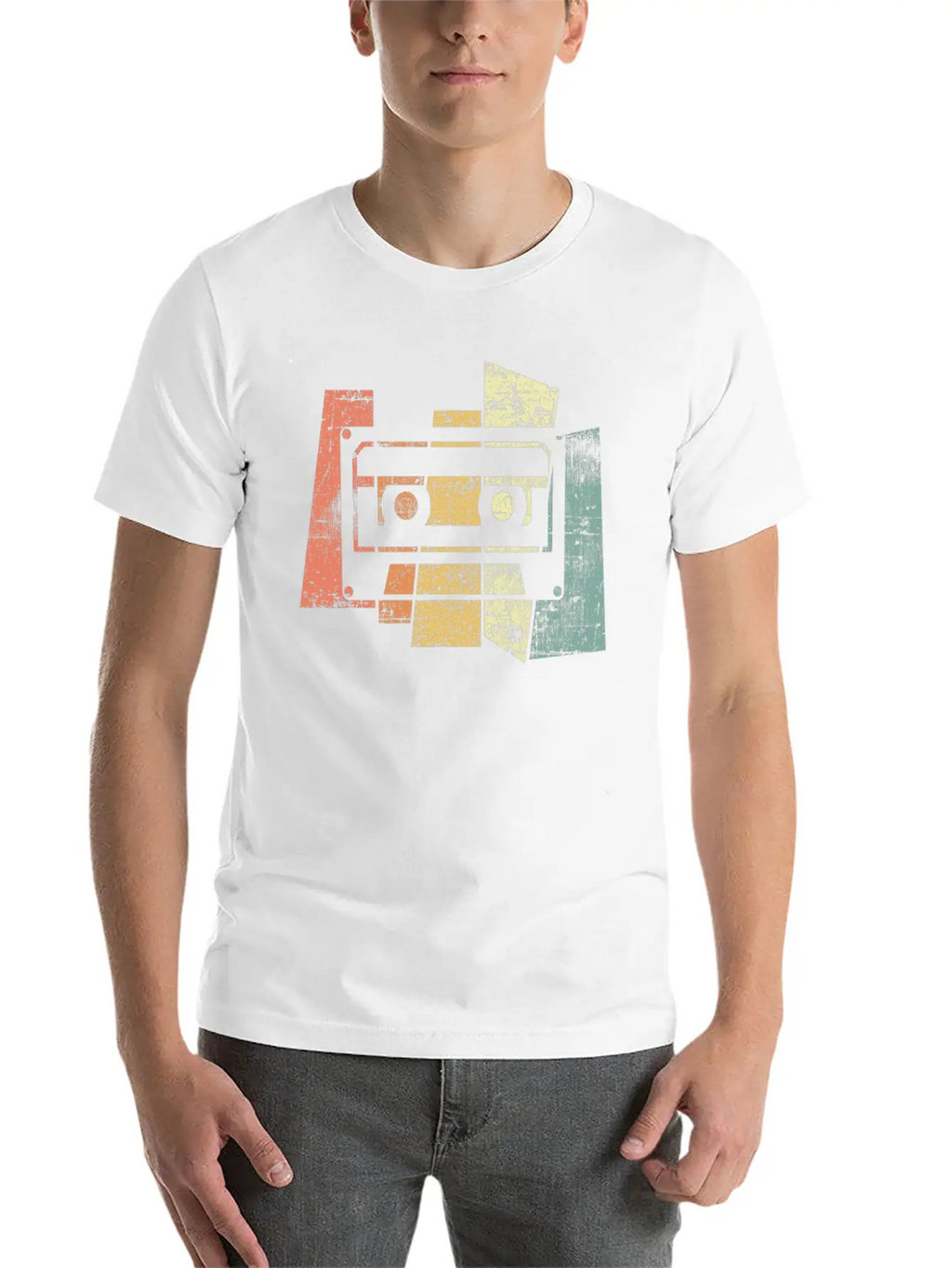 Retro Music Classic Cotton Tee – Unisex Comfort For Any Season