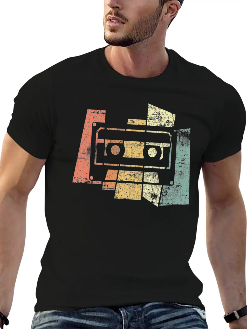 Retro Music Classic Cotton Tee – Unisex Comfort For Any Season