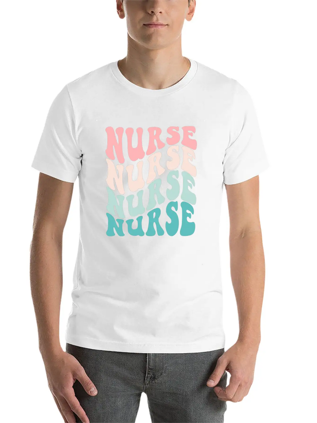 Retro Nurse Graduation Nursing School Modern Fit Casual T-Shirt – Clean And Versatile Design
