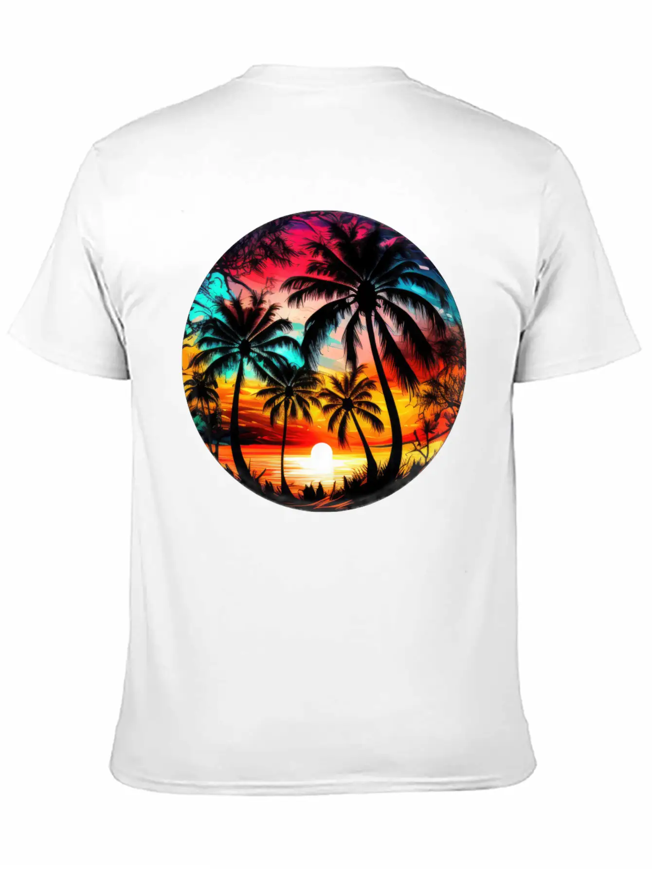 Retro Sunset Timeless Short Sleeve Tee – Comfy And Minimalist Design