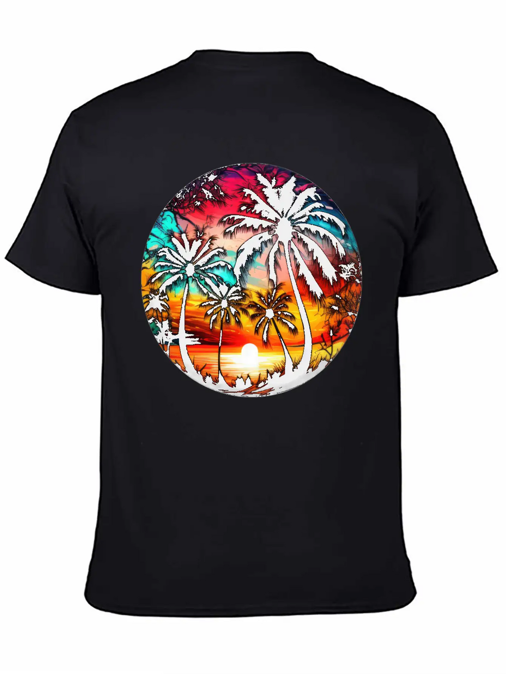 Retro Sunset Timeless Short Sleeve Tee – Comfy And Minimalist Design