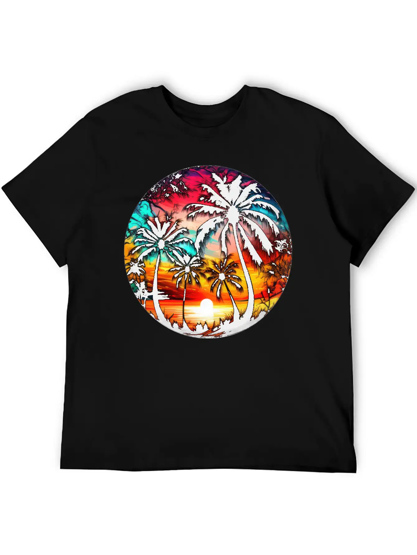 Retro Sunset Timeless Short Sleeve Tee – Comfy And Minimalist Design