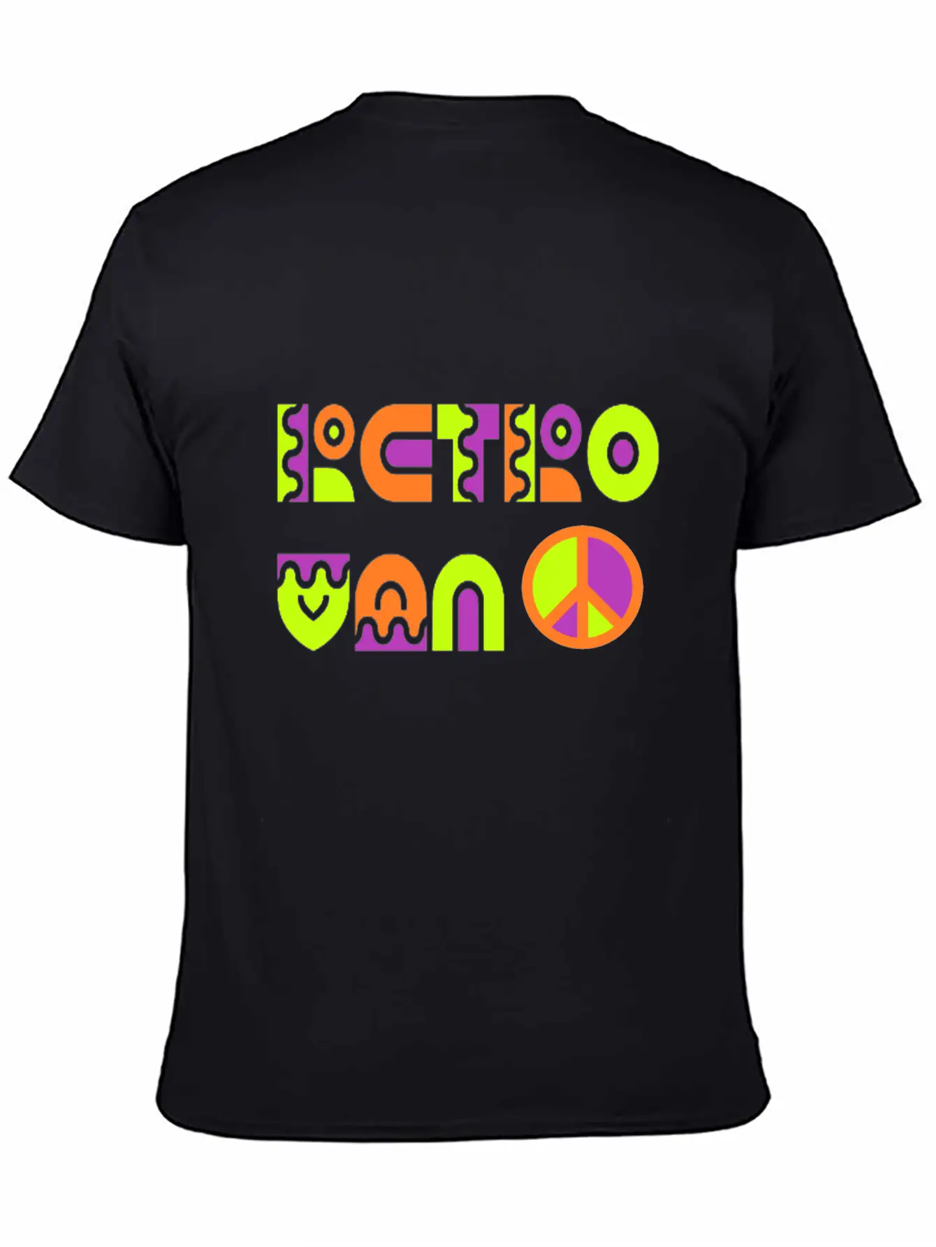 RETRO VAN COLOR Stylish Everyday T-Shirt – Unisex Basic Cotton Tee