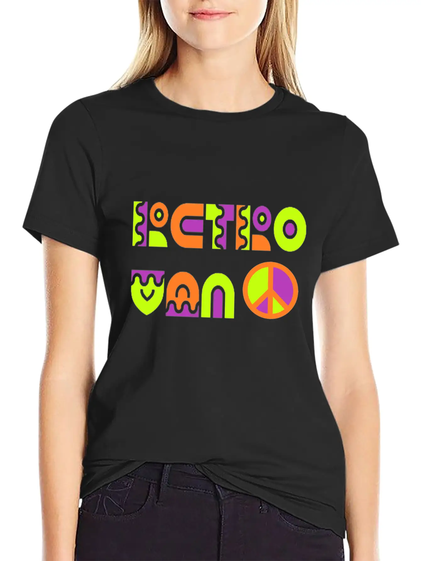 RETRO VAN COLOR Stylish Everyday T-Shirt – Unisex Basic Cotton Tee