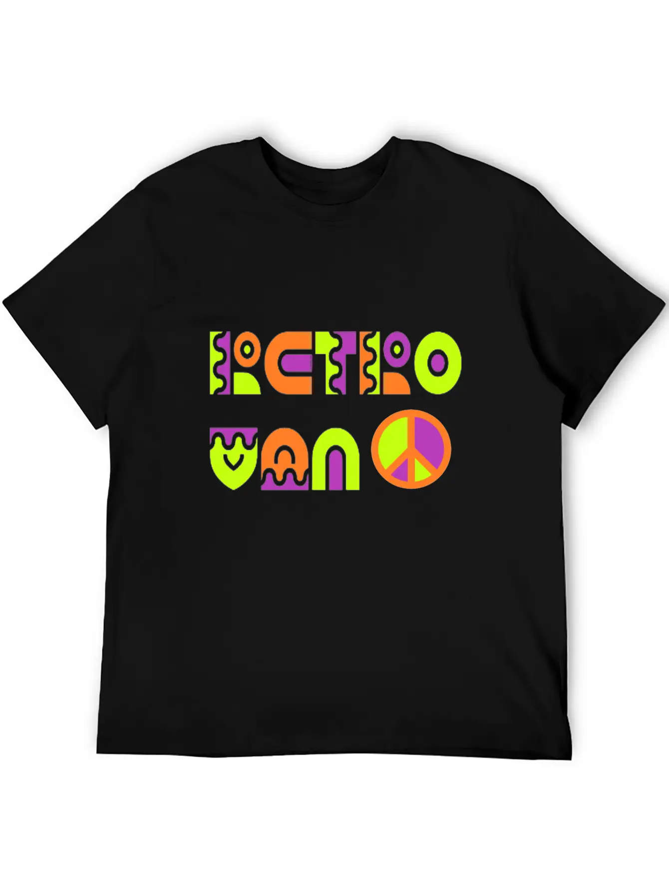 RETRO VAN COLOR Stylish Everyday T-Shirt – Unisex Basic Cotton Tee