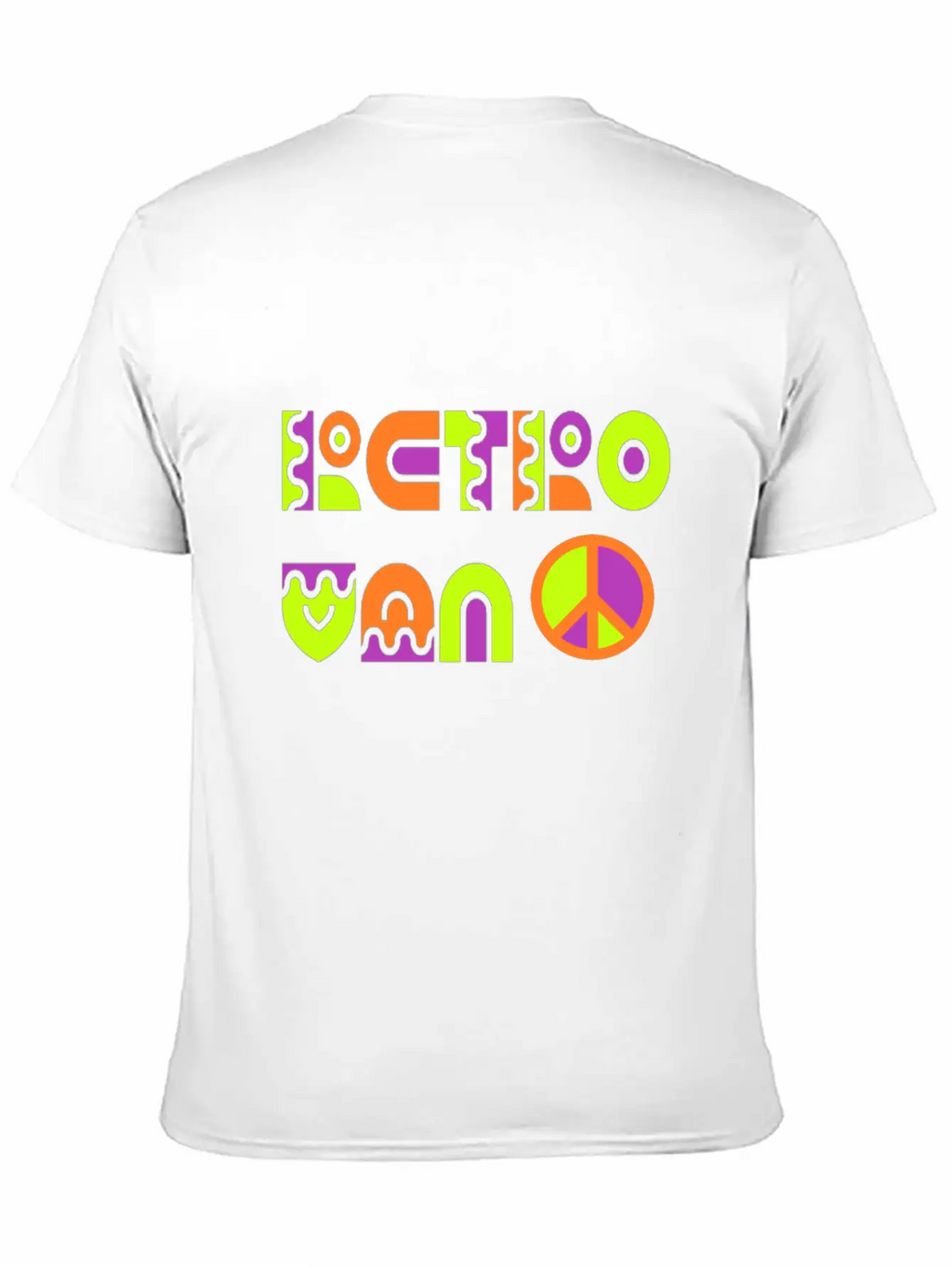 RETRO VAN COLOR Stylish Everyday T-Shirt – Unisex Basic Cotton Tee