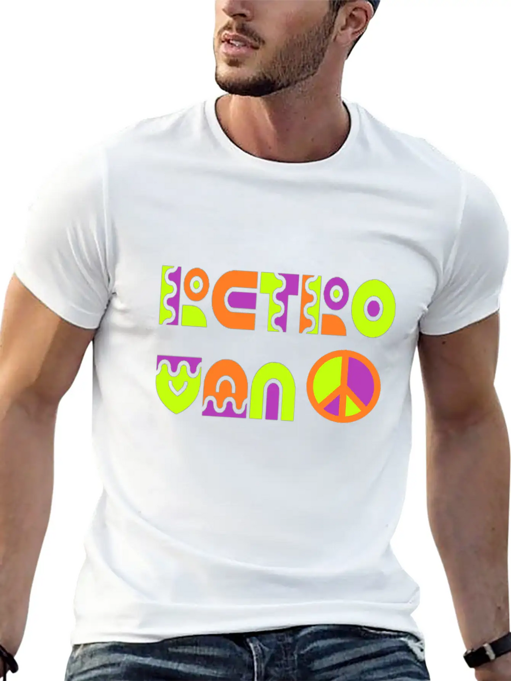RETRO VAN COLOR Stylish Everyday T-Shirt – Unisex Basic Cotton Tee