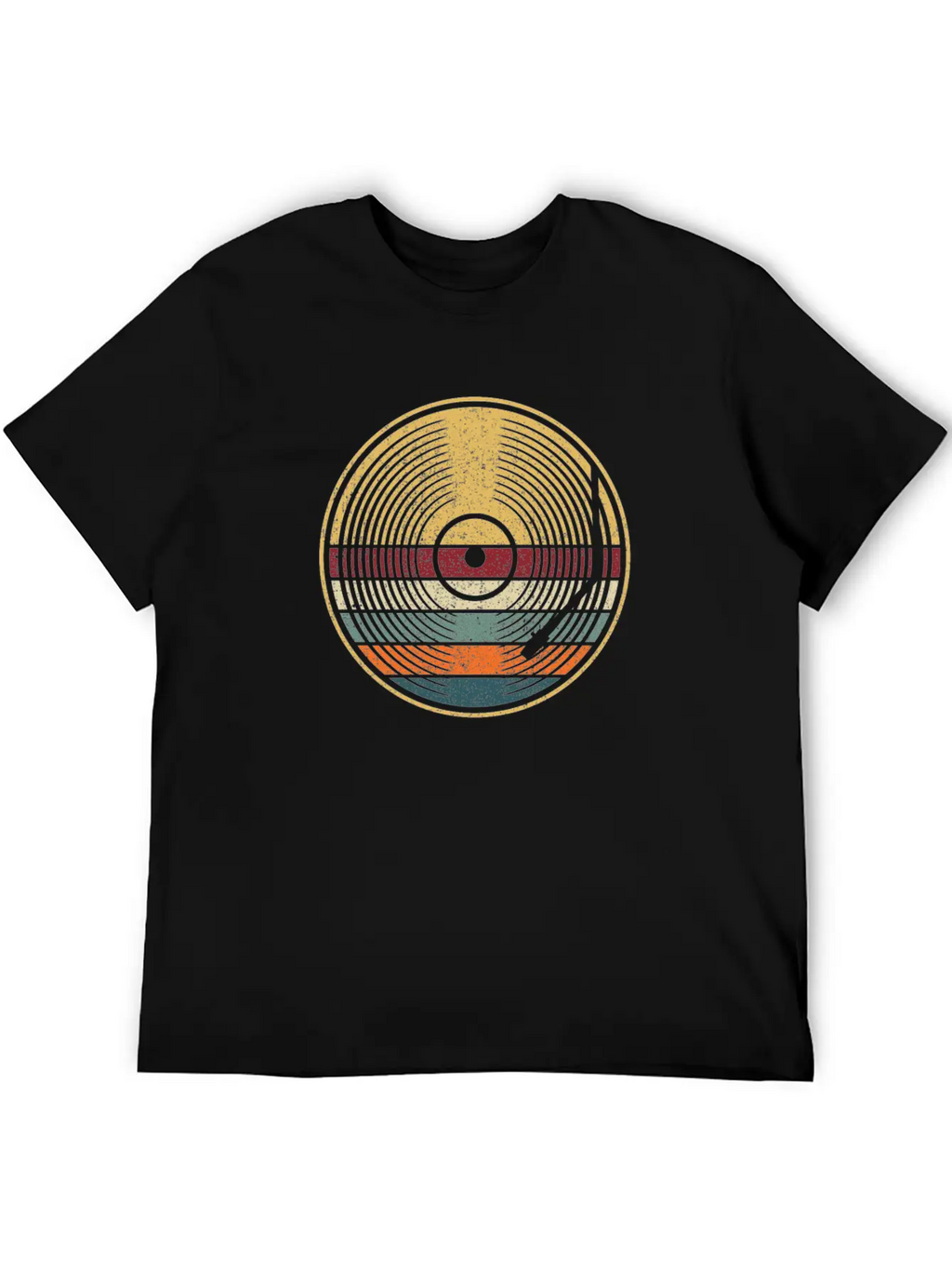 Retro Vinyl Disc LP Records Classic Cotton Tee – Unisex Comfort For Any Season