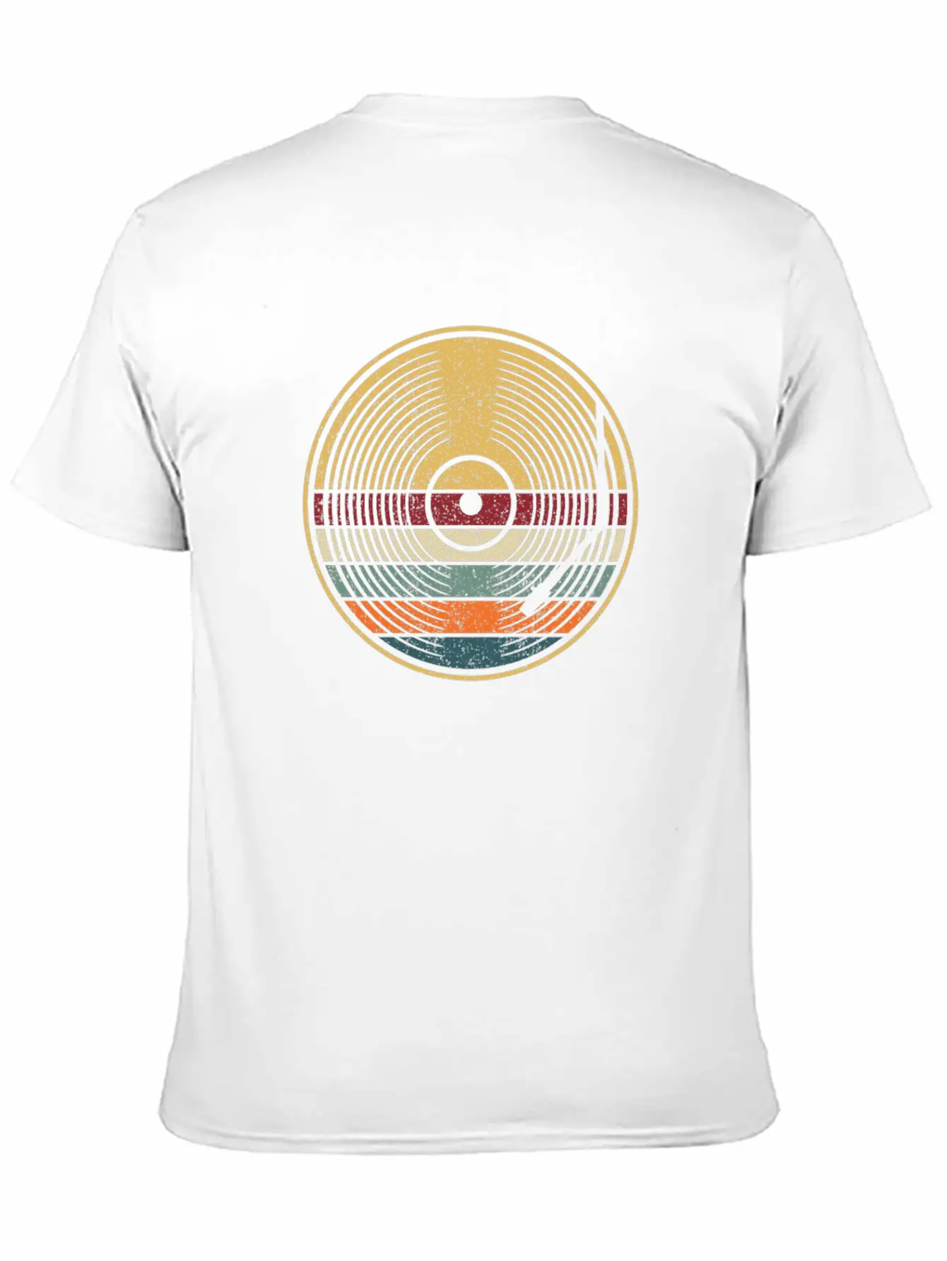 Retro Vinyl Disc LP Records Classic Cotton Tee – Unisex Comfort For Any Season