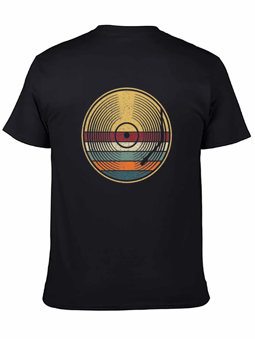 Retro Vinyl Disc LP Records Classic Cotton Tee – Unisex Comfort For Any Season