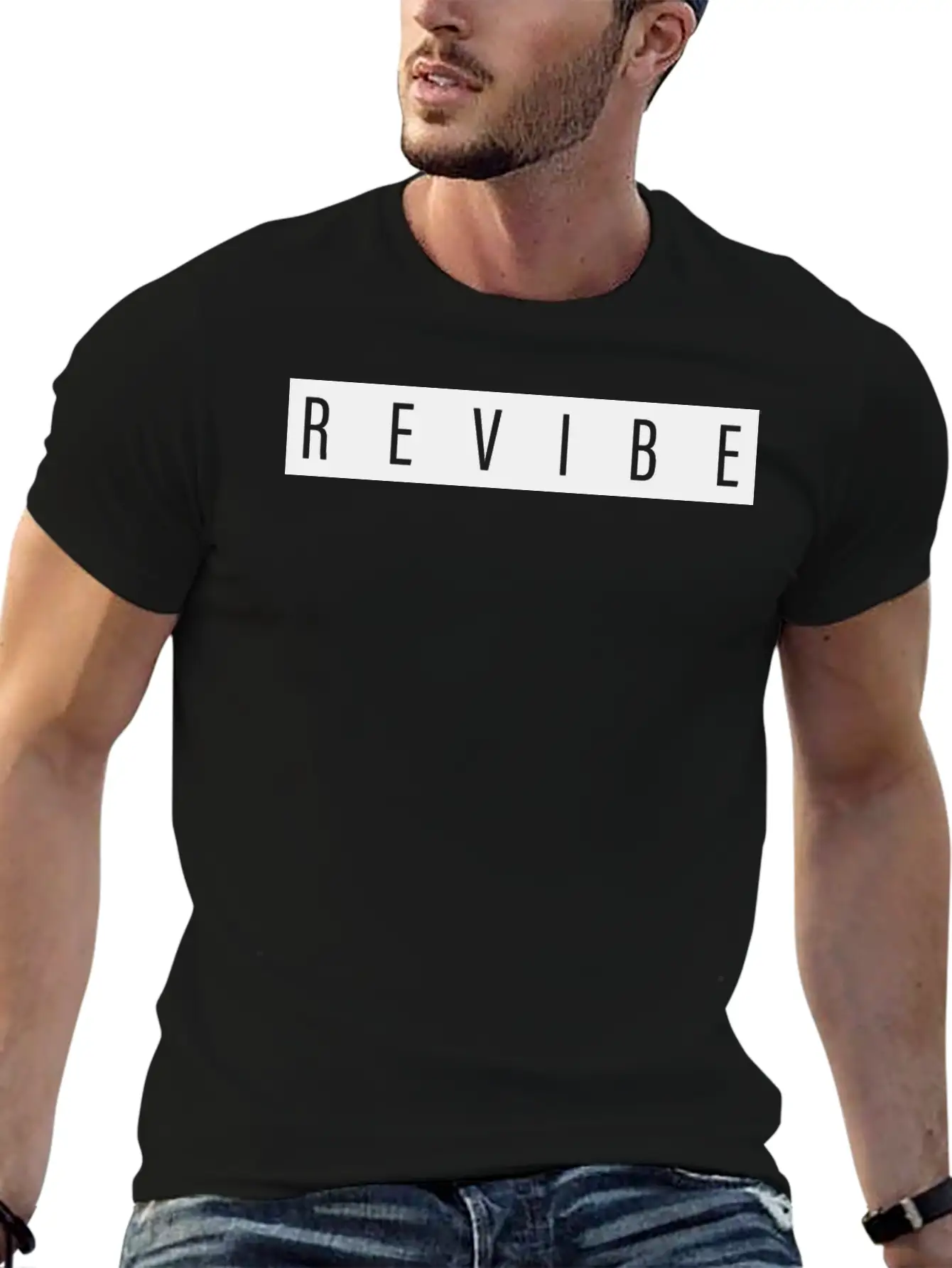 REVIBE Relaxed Everyday Tee – Lightweight And Durable Cotton