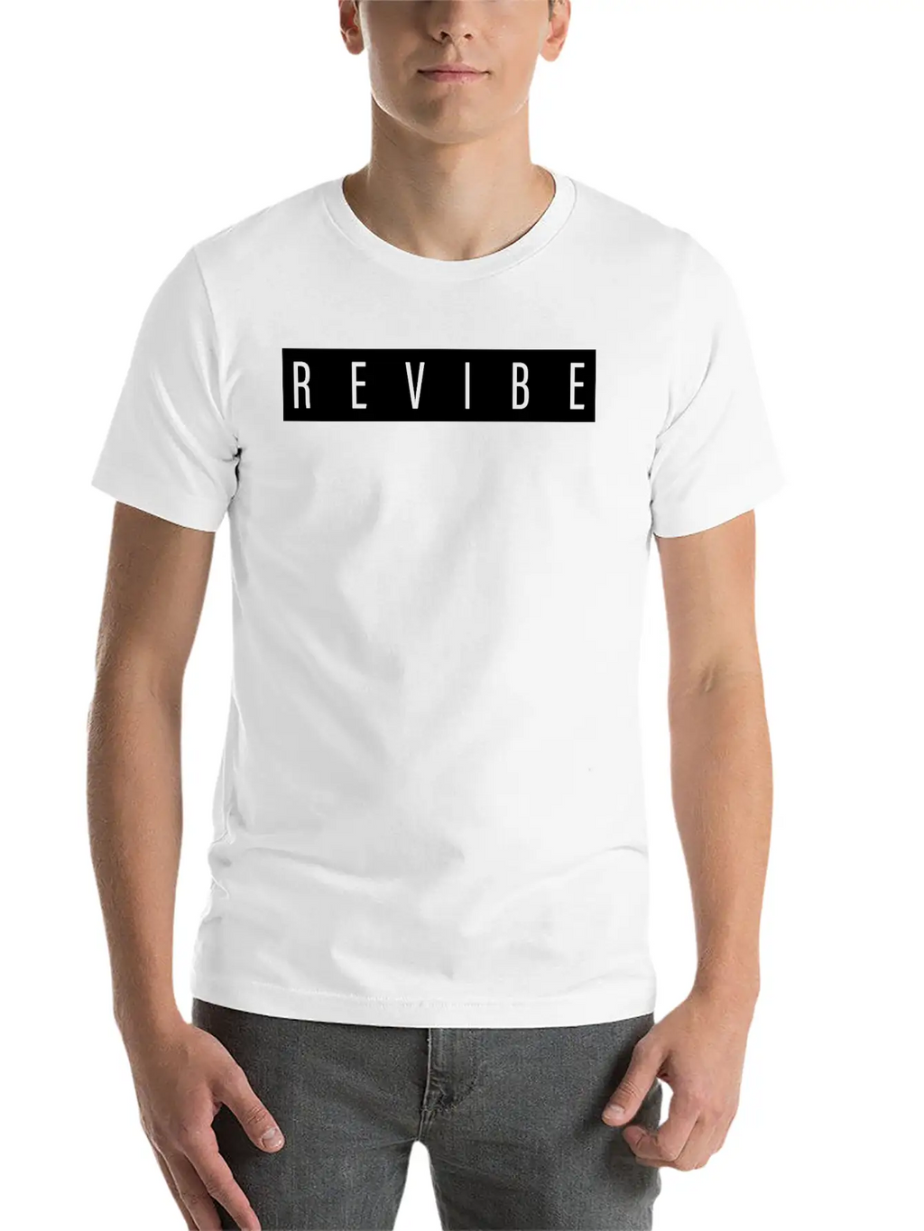 REVIBE Relaxed Everyday Tee – Lightweight And Durable Cotton