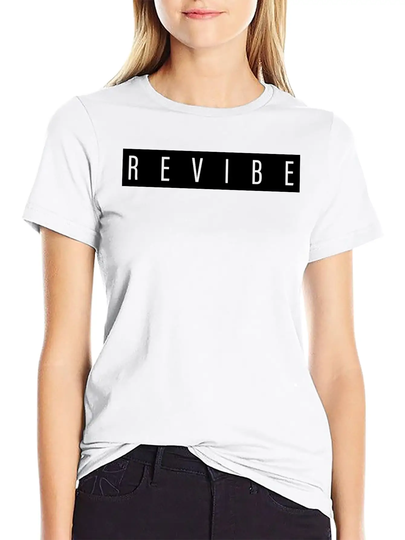 REVIBE Relaxed Everyday Tee – Lightweight And Durable Cotton