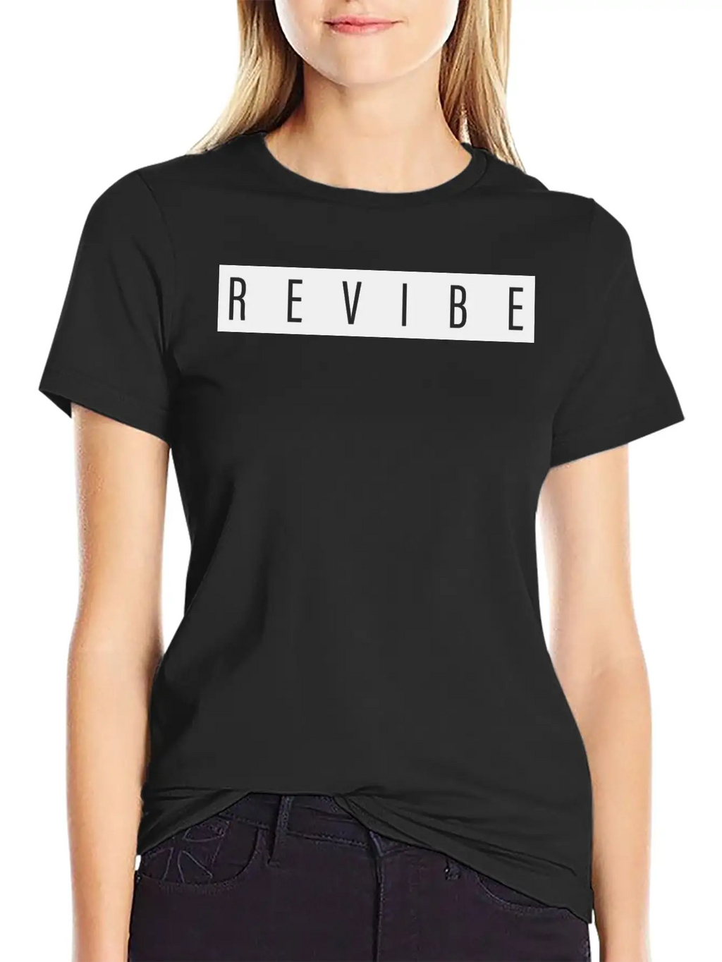 REVIBE Relaxed Everyday Tee – Lightweight And Durable Cotton