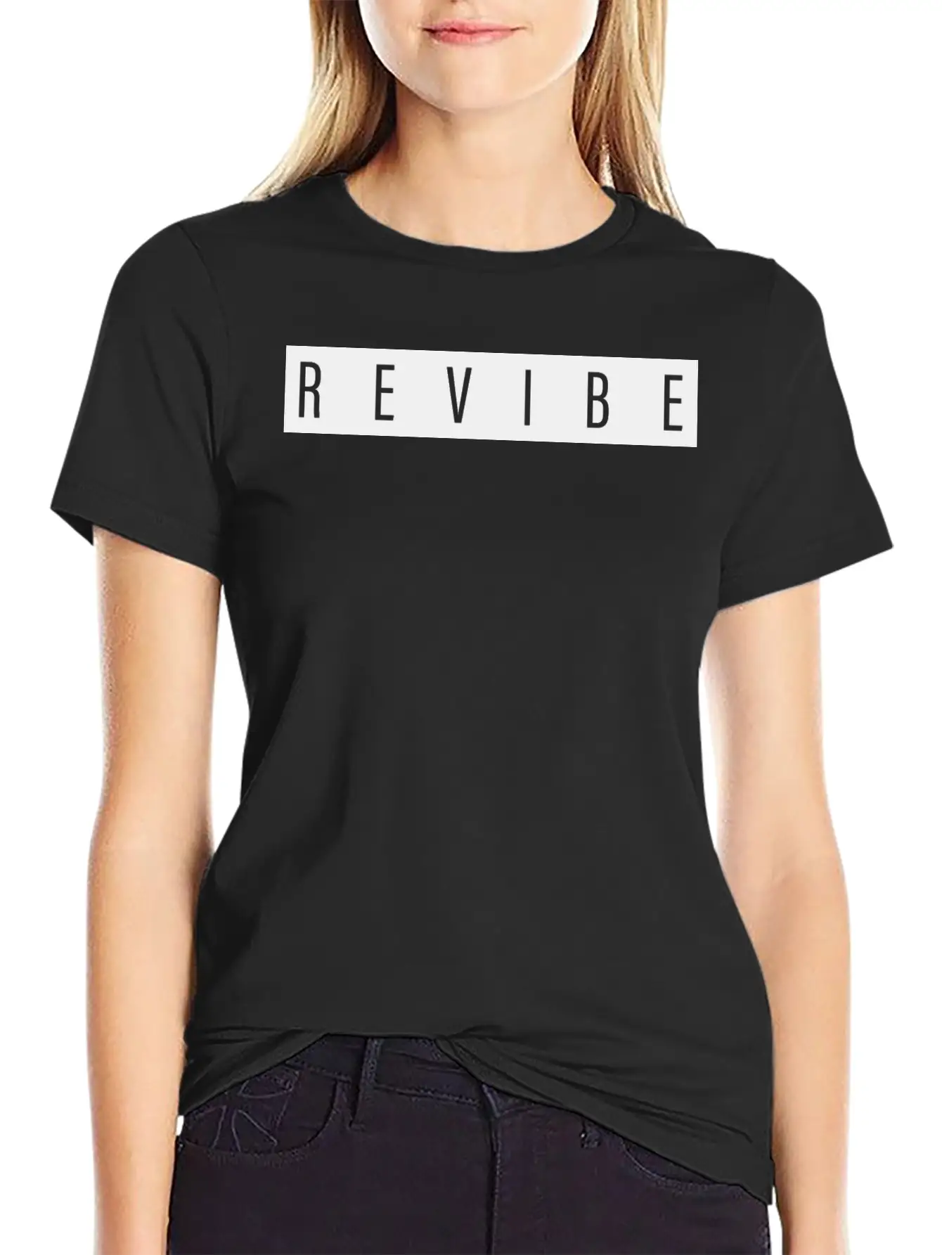 REVIBE Relaxed Everyday Tee – Lightweight And Durable Cotton