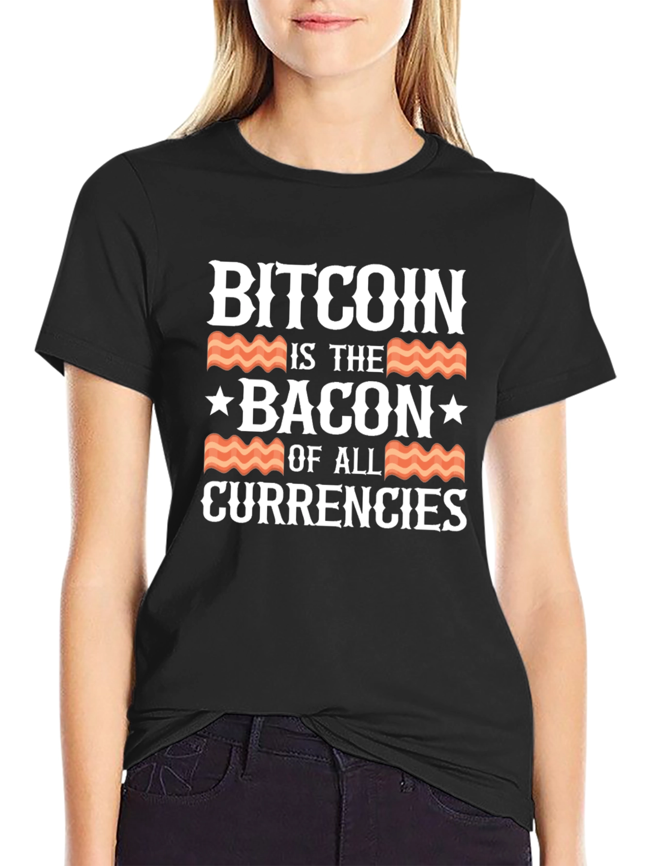 Bitcoin is the Bacon of All Currencies T-Shirt