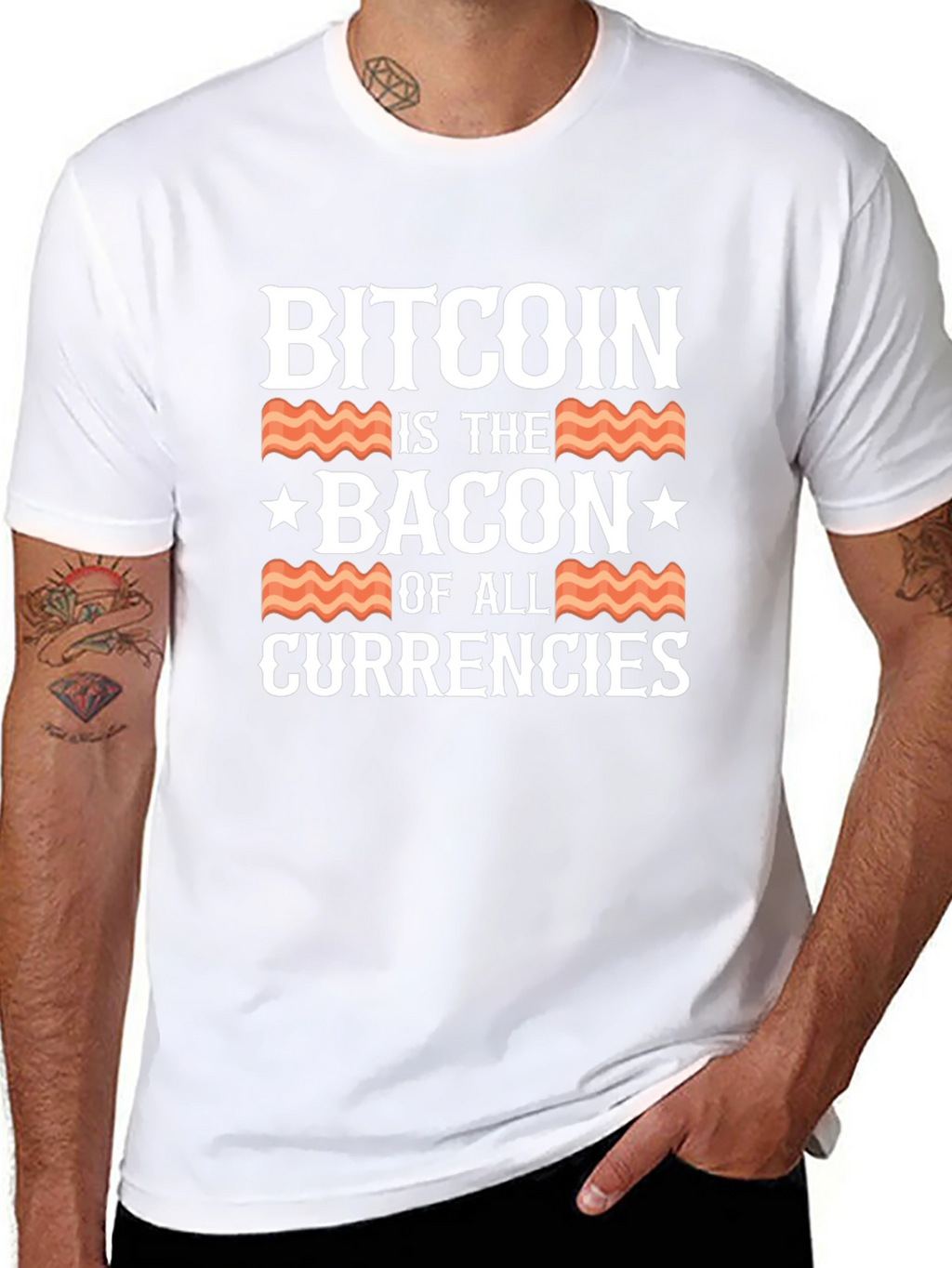 Bitcoin is the Bacon of All Currencies T-Shirt