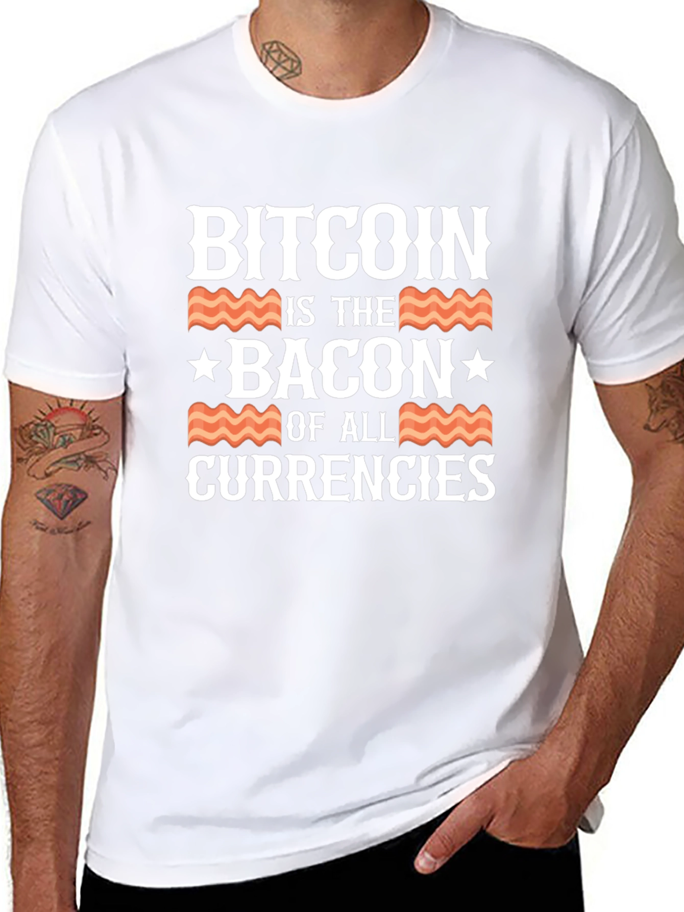 Bitcoin is the Bacon of All Currencies T-Shirt