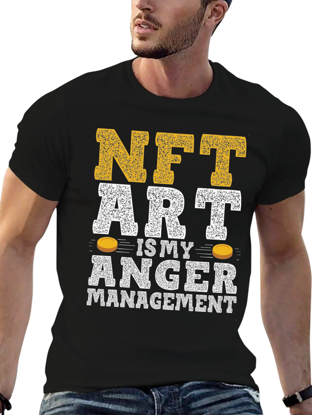 NFT Art Anger Management T-Shirt