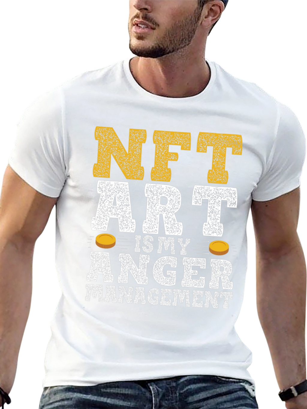 NFT Art Anger Management T-Shirt