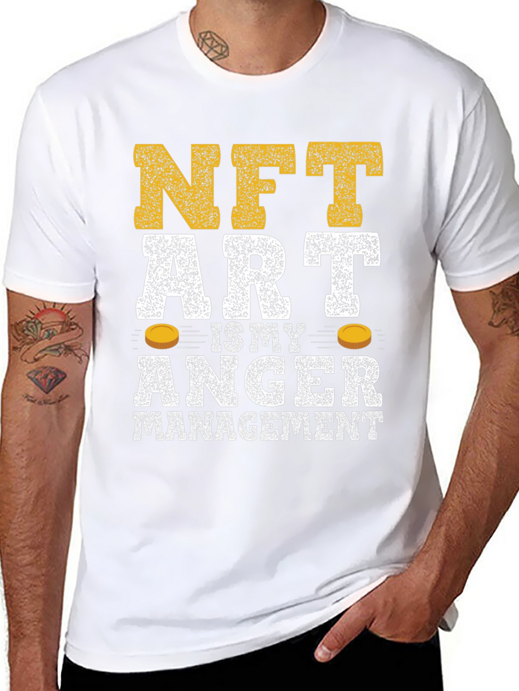 NFT Art Anger Management T-Shirt